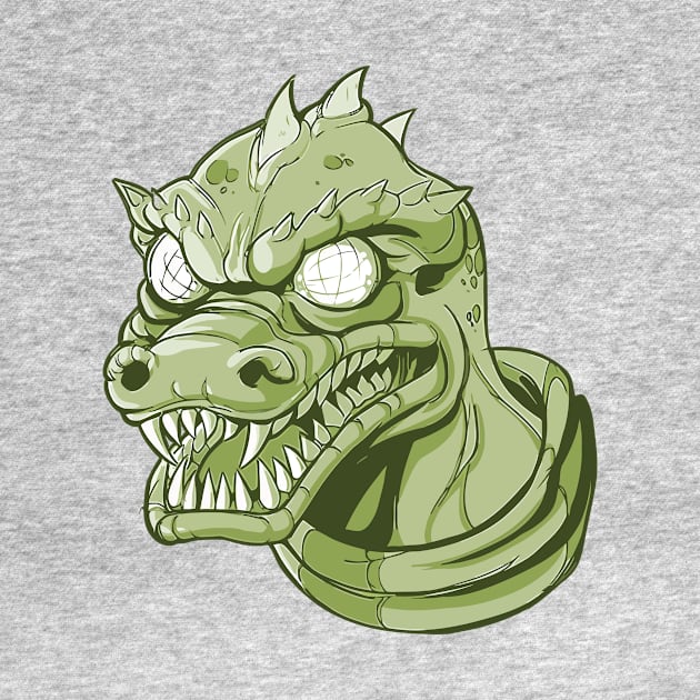 Lizard Creature by dposhirts